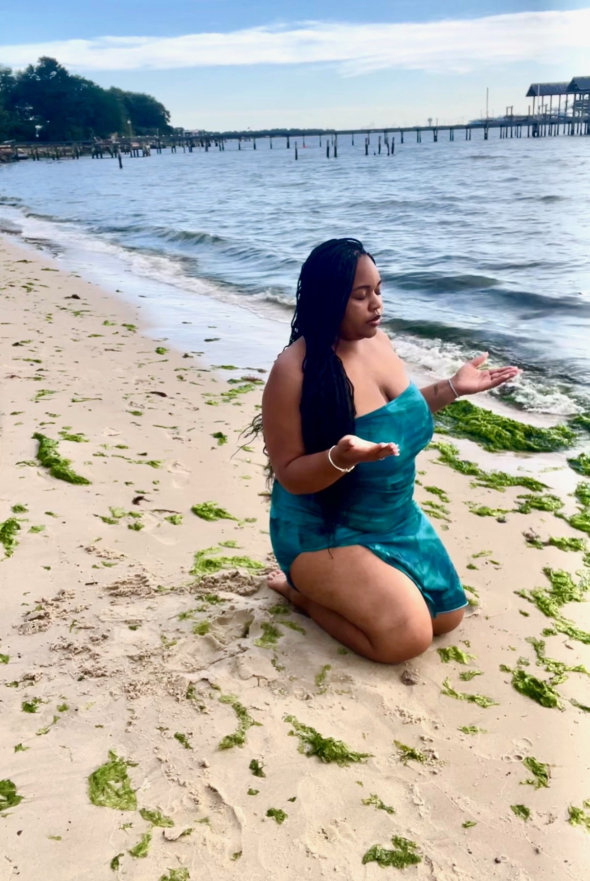 Ocean-inspired portrait 1019